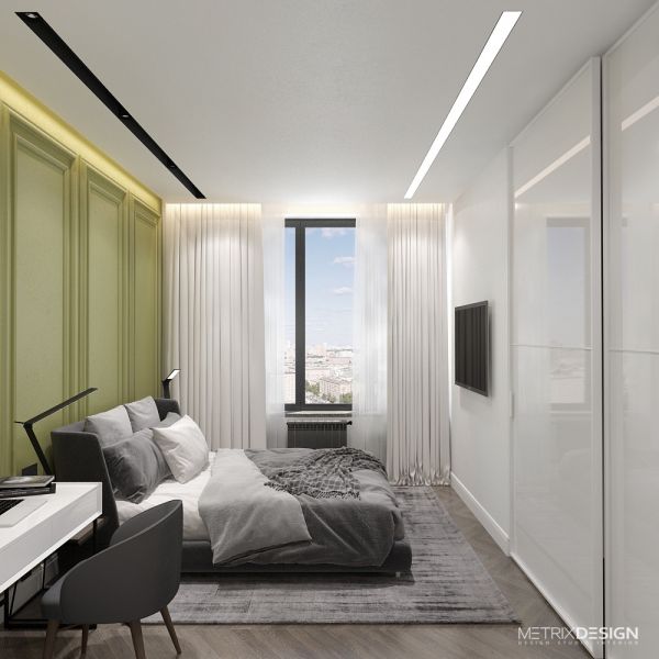 Квартира в современном стиле 115 м/кв - Metrix Design Сочи