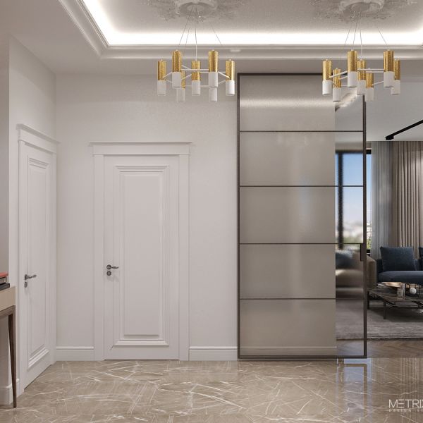 Квартира в современном стиле 115 м/кв - Metrix Design Сочи