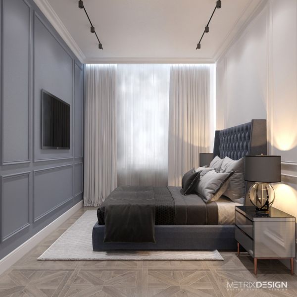 Классический интерьер 65 м/кв - студия дизайна интерьеров Metrix Design