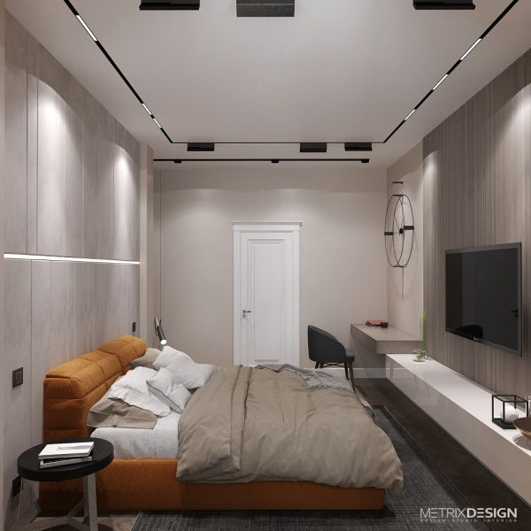 Квартира в современном стиле 115 м/кв - Metrix Design Сочи