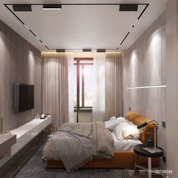 Квартира в современном стиле 115 м/кв - Metrix Design Сочи